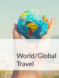 World/Global Travel Optimized Hashtag List