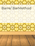 Barre/ BarMethod Optimized Hashtag List