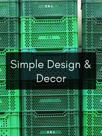 Simple Design & Decor Optimized Hashtag List