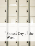 Fitness Day of the Week Optimized Hashtag List