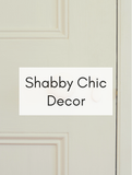 Shabby Chic Decor Optimized Hashtag List