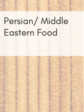 Persian/Middle Eastern Food Optimized Hashtag List