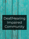 Deaf/Hearing Impaired Community Optimized Hashtag List