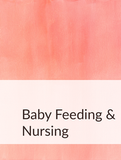 Baby Feeding & Nursing Optimized Hashtag List